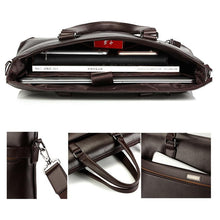 Load image into Gallery viewer, Luxury Leather Business Briefcase &amp; Wallet - 3 Colors
