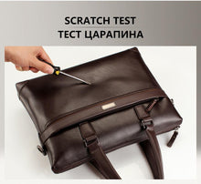 Load image into Gallery viewer, Luxury Leather Business Briefcase &amp; Wallet - 3 Colors
