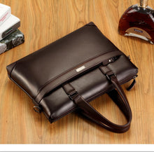 Load image into Gallery viewer, Luxury Leather Business Briefcase &amp; Wallet - 3 Colors
