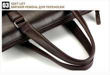 Load image into Gallery viewer, Luxury Leather Business Briefcase &amp; Wallet - 3 Colors
