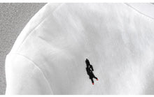 Load image into Gallery viewer, Luxury Linen Embroidered T-Shirt
