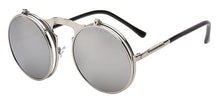 Load image into Gallery viewer, 1842 Vintage Flip Up Round Sunglasses
