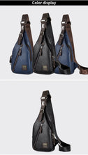 Load image into Gallery viewer, Premium Leather Theft-proof Chest/Crossbody Bag
