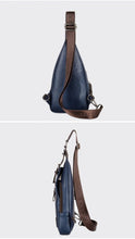 Load image into Gallery viewer, Premium Leather Theft-proof Chest/Crossbody Bag
