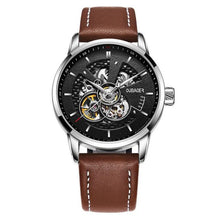 Load image into Gallery viewer, LIVENS Automatic Leather Watch

