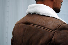 Load image into Gallery viewer, Luxury Fur Lined Suede Leather Jacket
