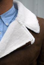 Load image into Gallery viewer, Luxury Fur Lined Suede Leather Jacket
