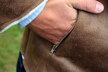 Load image into Gallery viewer, Luxury Fur Lined Suede Leather Jacket

