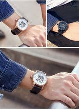 Load image into Gallery viewer, LIVENS Automatic Leather Watch

