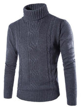 Load image into Gallery viewer, Premium Turtle Neck Cotton Sweater
