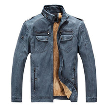 Load image into Gallery viewer, STERK Fur Lined Leather Jacket
