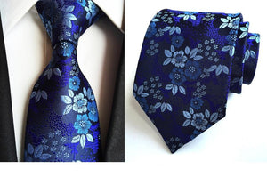 Classic Plaid Silk Neck Tie - 20 Colors