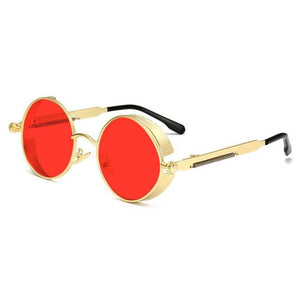 1955 Vintage Round Transparent Sunglasses