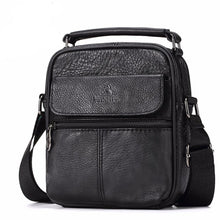 Load image into Gallery viewer, Genuine Raw Leather Messenger Bag
