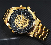 Load image into Gallery viewer, Luxury Skeleton SKULL Mechanical Watch
