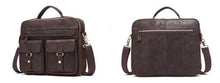 Load image into Gallery viewer, Premium Genuine Leather Briefcase - 11 Different Colors

