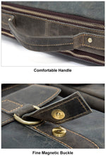 Load image into Gallery viewer, Premium Genuine Leather Briefcase - 11 Different Colors
