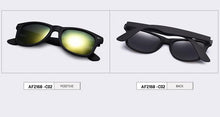 Load image into Gallery viewer, Polarized Fashion Black Sunglasses
