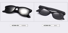 Load image into Gallery viewer, Polarized Fashion Black Sunglasses
