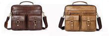 Load image into Gallery viewer, Premium Genuine Leather Briefcase - 11 Different Colors
