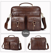 Load image into Gallery viewer, Premium Genuine Leather Briefcase - 11 Different Colors
