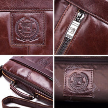 Load image into Gallery viewer, Luxury Genuine Leather Business Briefcase/Shoulder Bag
