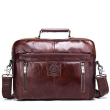 Load image into Gallery viewer, Luxury Genuine Leather Business Briefcase/Shoulder Bag
