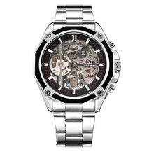 Load image into Gallery viewer, Luxury 3D Bezel Automatic Skeleton Watch
