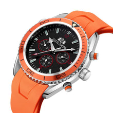 Load image into Gallery viewer, Luxury Automatic Bond Chrono Watch - Rubber Strap

