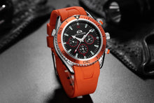 Load image into Gallery viewer, Luxury Automatic Bond Chrono Watch - Rubber Strap
