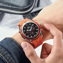Load image into Gallery viewer, Luxury Automatic Bond Chrono Watch - Rubber Strap
