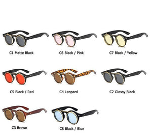 1912 Vintage Round Flip Up Sunglasses
