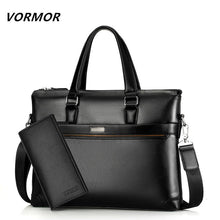 Load image into Gallery viewer, Luxury Leather Business Briefcase &amp; Wallet - 3 Colors
