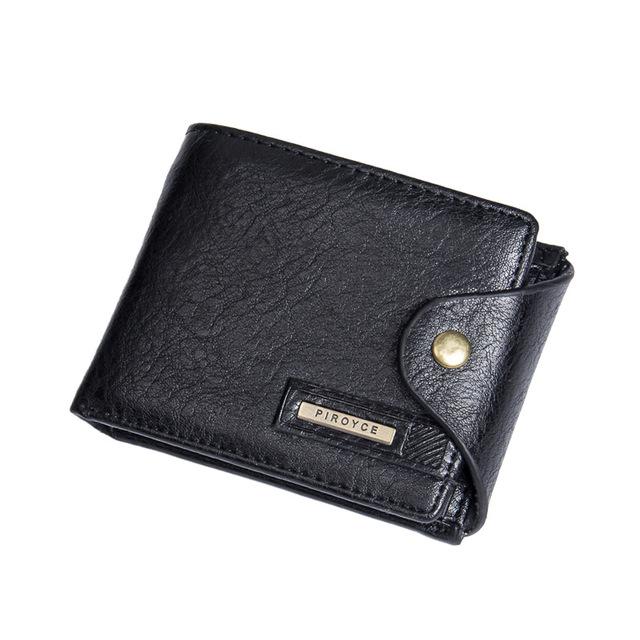 Leather Wallet with Zipper/Coin Pocket