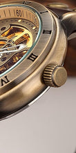 Load image into Gallery viewer, AUGUSTUS Automatic Vintage Bronze Watch
