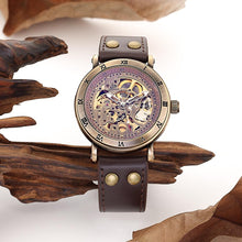 Load image into Gallery viewer, AUGUSTUS Automatic Vintage Bronze Watch
