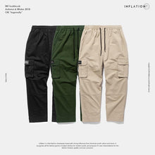 Load image into Gallery viewer, W7567 Ankle Strap Cargo Pants
